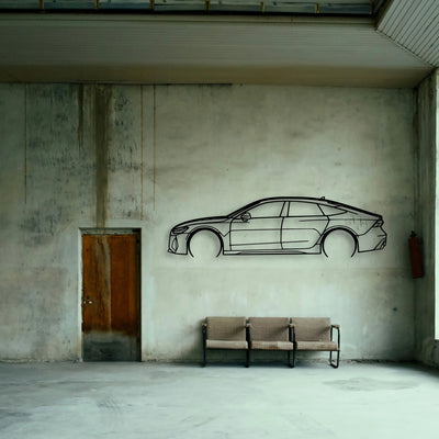 RS7 MK2 Classic Silhouette Metal Wall Art - Tinvibe