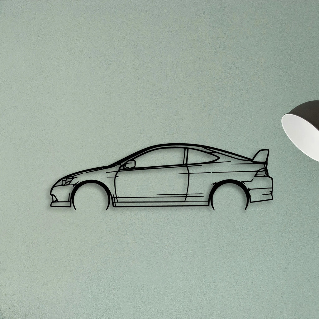RSX 2005 Classic Silhouette Metal Wall Art - Tinvibe