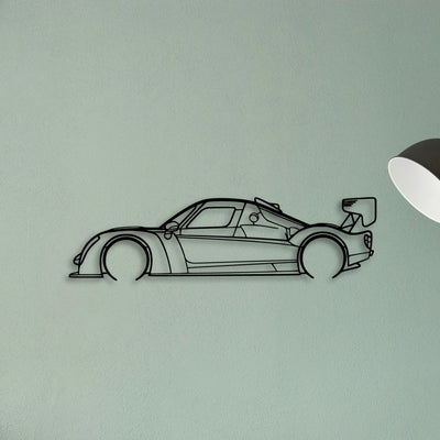 RXC 2014 Classic Silhouette Metal Wall Art - Tinvibe