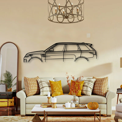 Range SVR Classic Silhouette Metal Wall Art - Tinvibe