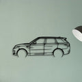 Range Sport 2020 Classic Silhouette Metal Wall Art - Tinvibe