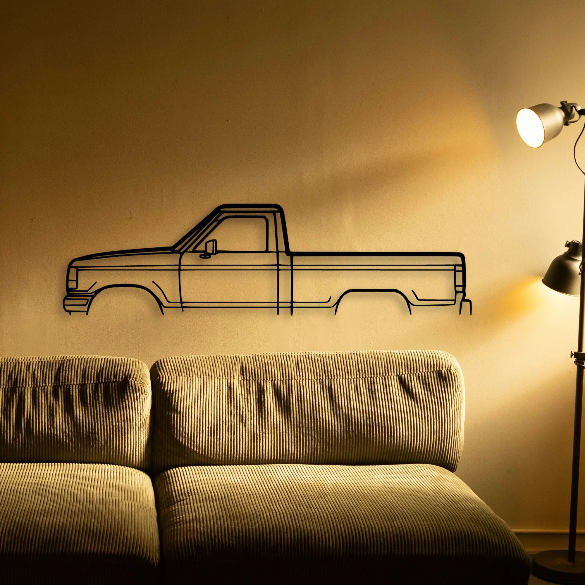 Ranger 1992 Classic Silhouette Metal Wall Art - Tinvibe
