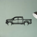 Raptor 2022 Classic Silhouette Metal Wall Art - Tinvibe