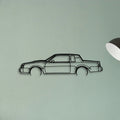 Regal GN 1987 2 Classic Silhouette Metal Wall Art - Tinvibe
