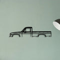 Repu 1974 Classic Silhouette Metal Wall Art - Tinvibe