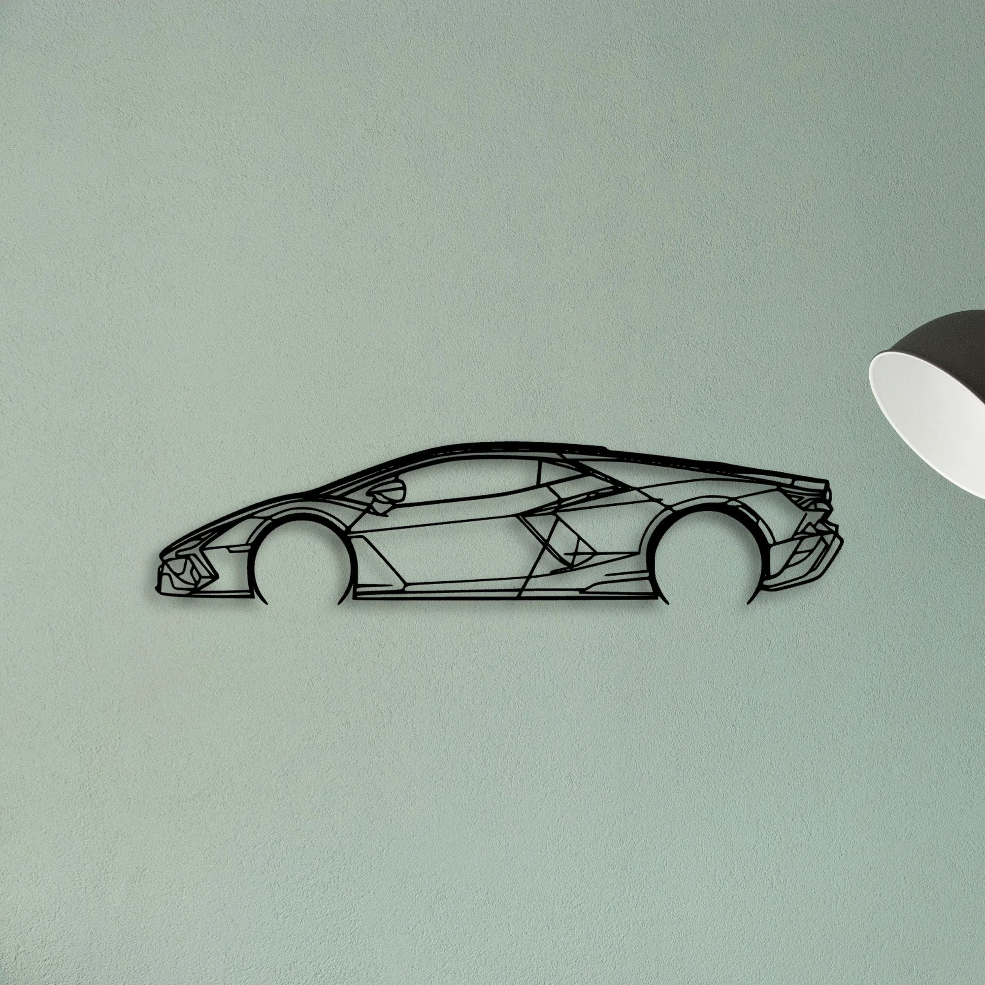 Revuelto Classic Silhouette Metal Wall Art - Tinvibe