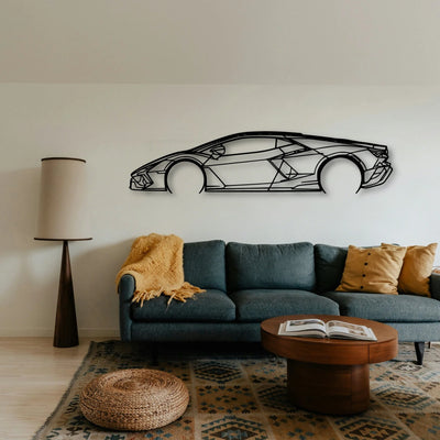 Revuelto Classic Silhouette Metal Wall Art - Tinvibe