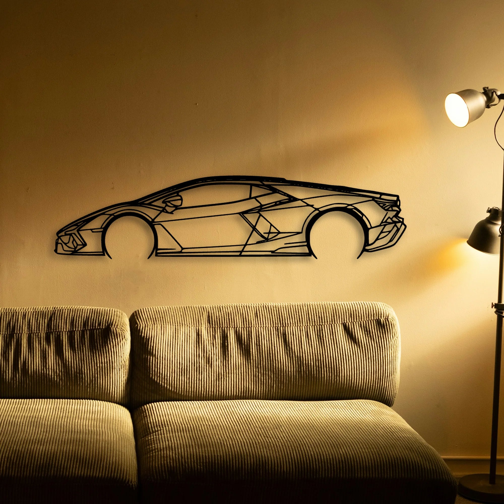 Revuelto Classic Silhouette Metal Wall Art - Tinvibe