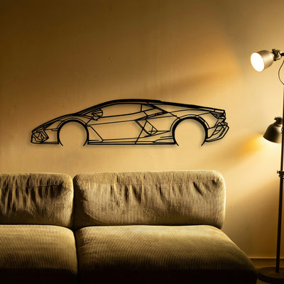 Revuelto Classic Silhouette Metal Wall Art - Tinvibe