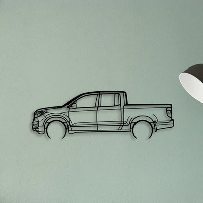 Ridgeline 2022 Classic Silhouette Metal Wall Art - Tinvibe