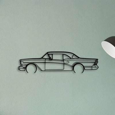 RIV 1957 Classic Silhouette Metal Wall Art - Tinvibe