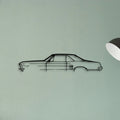 RIV 1964 Classic Silhouette Metal Wall Art - Tinvibe