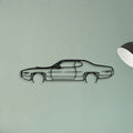 Roadrunner 1971 Classic Silhouette Metal Wall Art - Tinvibe