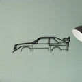 S1 Classic Silhouette Metal Wall Art - Tinvibe