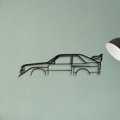 S1 Classic Silhouette Metal Wall Art - Tinvibe