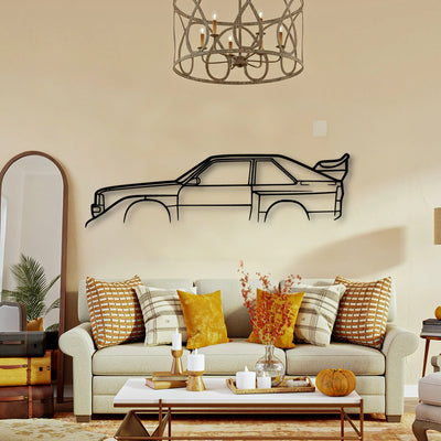 S1 Classic Silhouette Metal Wall Art - Tinvibe