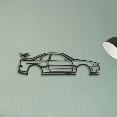 SKYLINE Classic Silhouette Metal Wall Art - Tinvibe