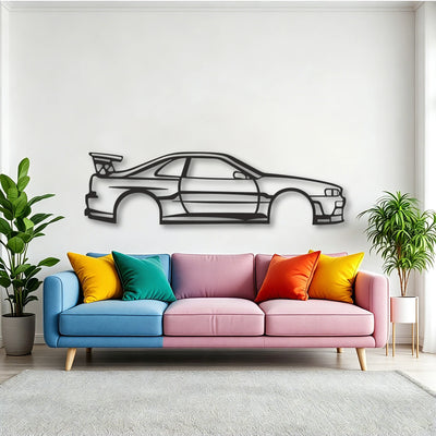 SKYLINE Classic Silhouette Metal Wall Art - Tinvibe