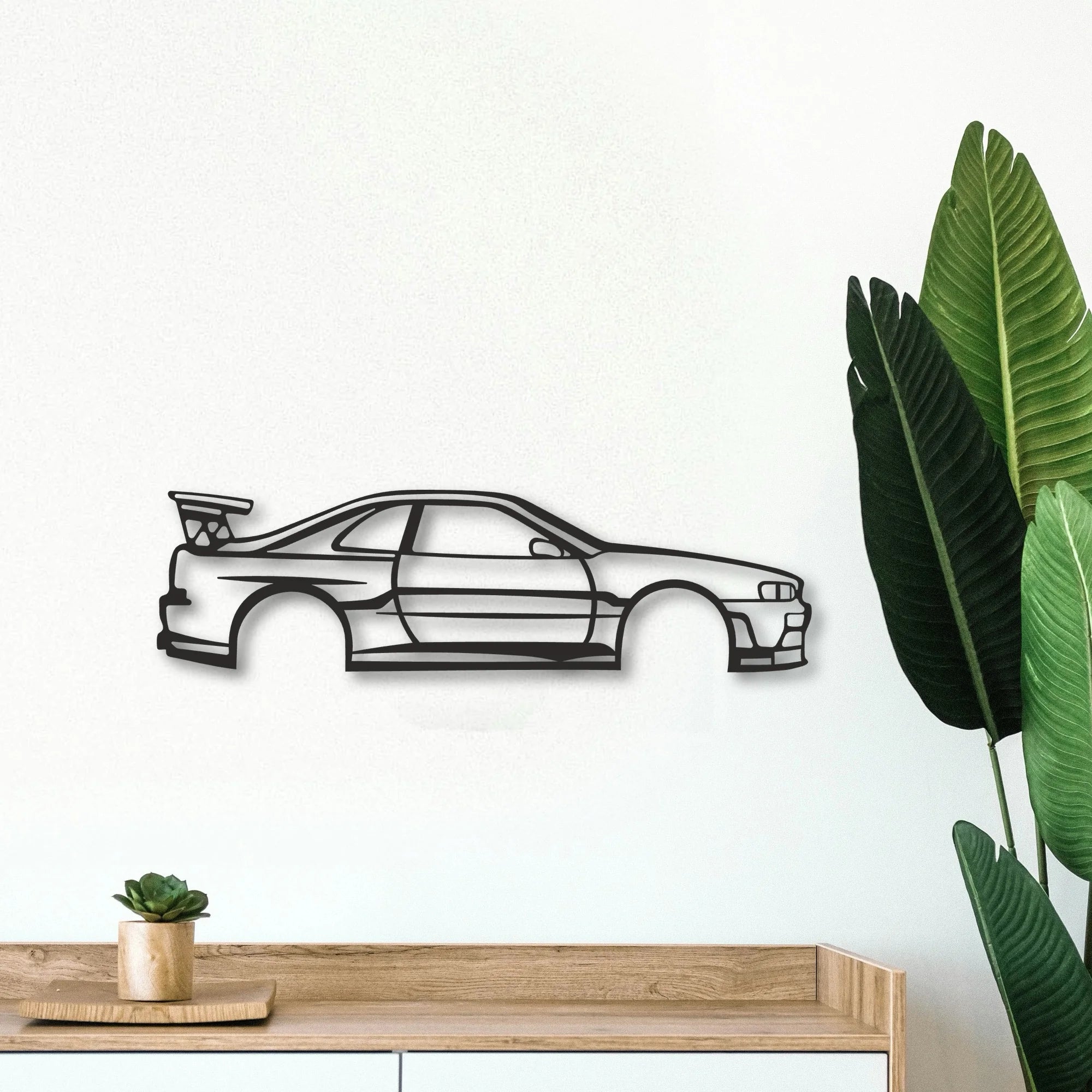 SKYLINE Classic Silhouette Metal Wall Art - Tinvibe