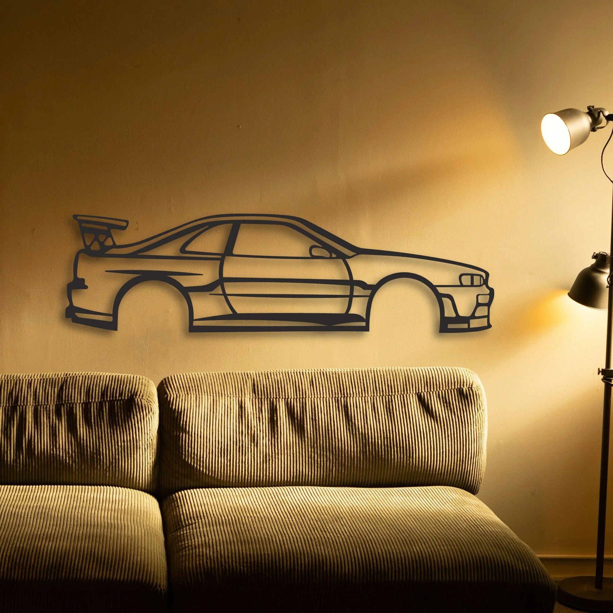 SKYLINE Classic Silhouette Metal Wall Art - Tinvibe