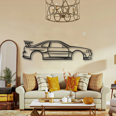 SKYLINE Classic Silhouette Metal Wall Art - Tinvibe