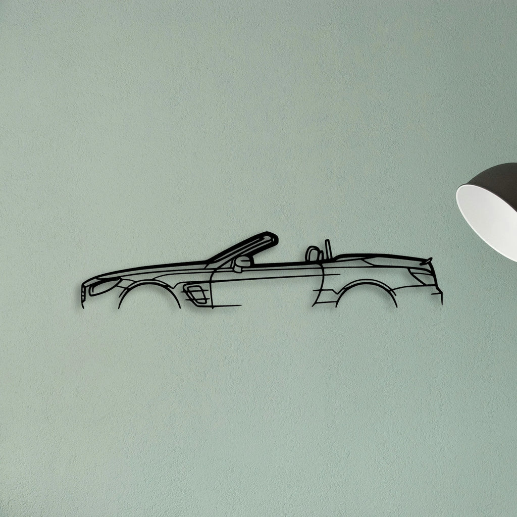 SL450 2020 Classic Silhouette Metal Wall Art - Tinvibe
