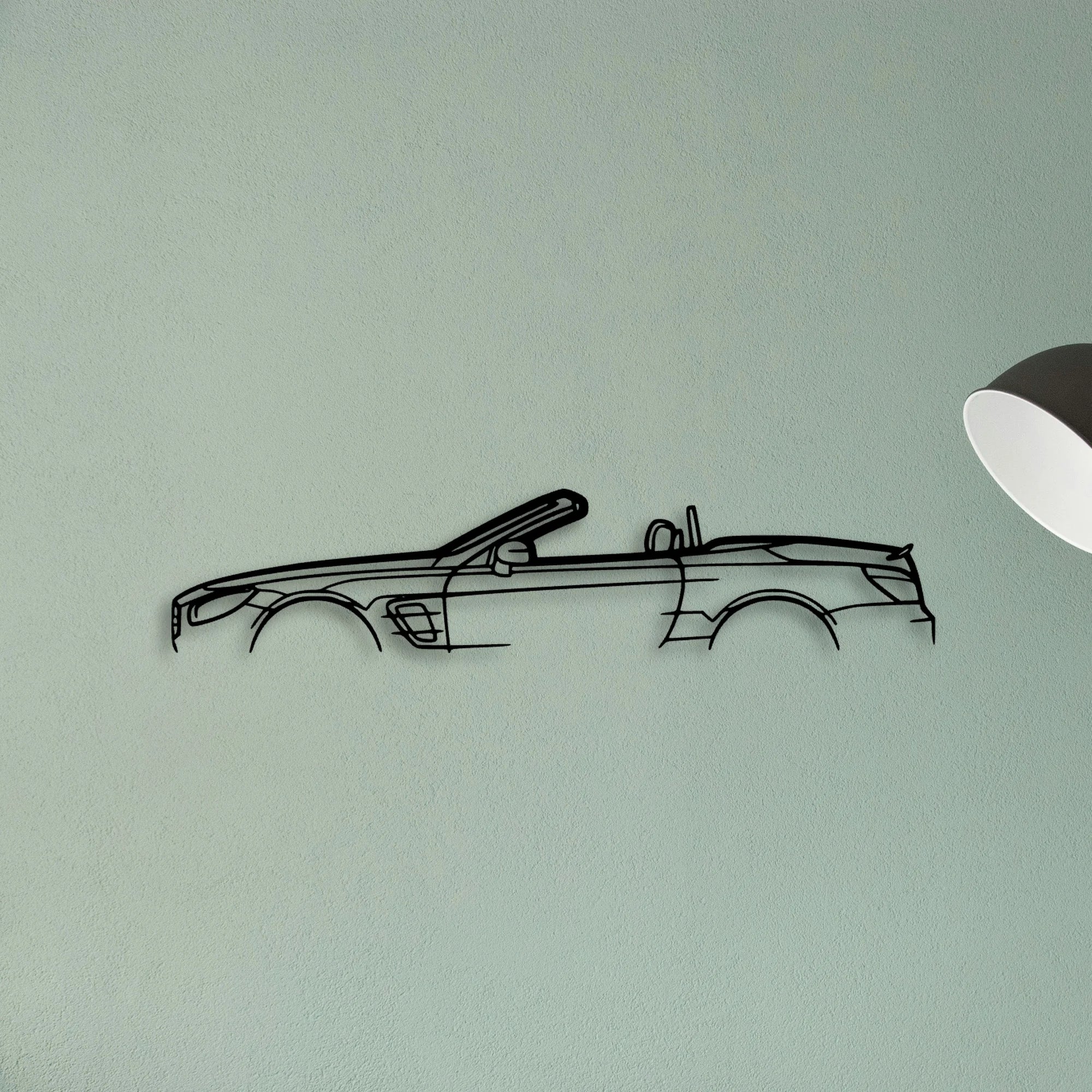 SL450 2020 Classic Silhouette Metal Wall Art - Tinvibe