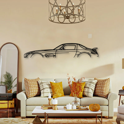 SLS AMG Classic Silhouette Metal Wall Art - Tinvibe