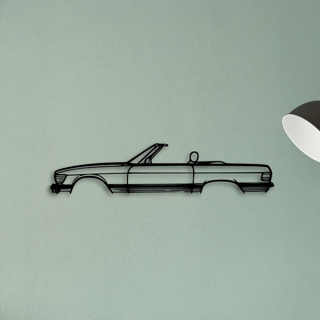 SL 1986 Classic Silhouette Metal Wall Art - Tinvibe