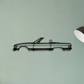 SL 1986 Classic Silhouette Metal Wall Art - Tinvibe