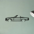 SL 1987 Classic Silhouette Metal Wall Art - Tinvibe