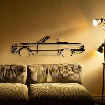 SL 1987 Classic Silhouette Metal Wall Art - Tinvibe