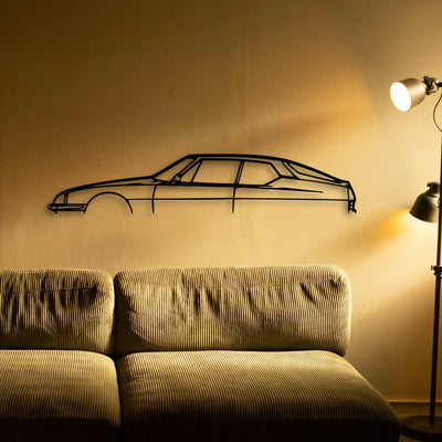 SM 1973 Classic Silhouette Metal Wall Art - Tinvibe