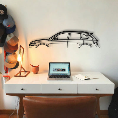 SQ5 2018 2 Classic Silhouette Metal Wall Art - Tinvibe