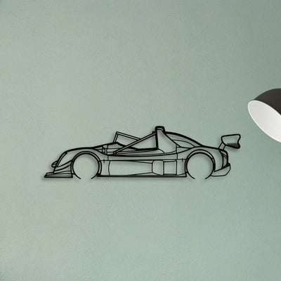 SR10 Classic Silhouette Metal Wall Art - Tinvibe