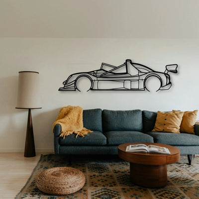 SR10 Classic Silhouette Metal Wall Art - Tinvibe