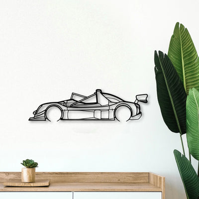 SR10 Classic Silhouette Metal Wall Art - Tinvibe