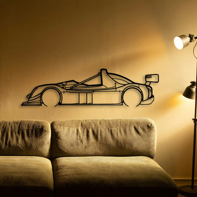 SR8 Classic Silhouette Metal Wall Art - Tinvibe