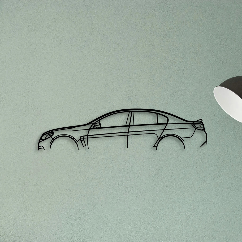 SS Classic Silhouette Metal Wall Art - Tinvibe