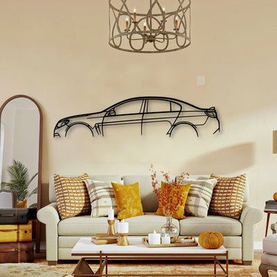 SS Classic Silhouette Metal Wall Art - Tinvibe