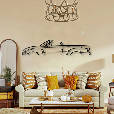 SSR 2003 Classic Silhouette Metal Wall Art - Tinvibe