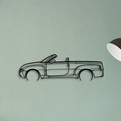 SSR 2 Classic Silhouette Metal Wall Art - Tinvibe