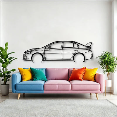 STI VA 2 Classic Silhouette Metal Wall Art - Tinvibe