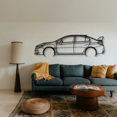 STI VA 2 Classic Silhouette Metal Wall Art - Tinvibe