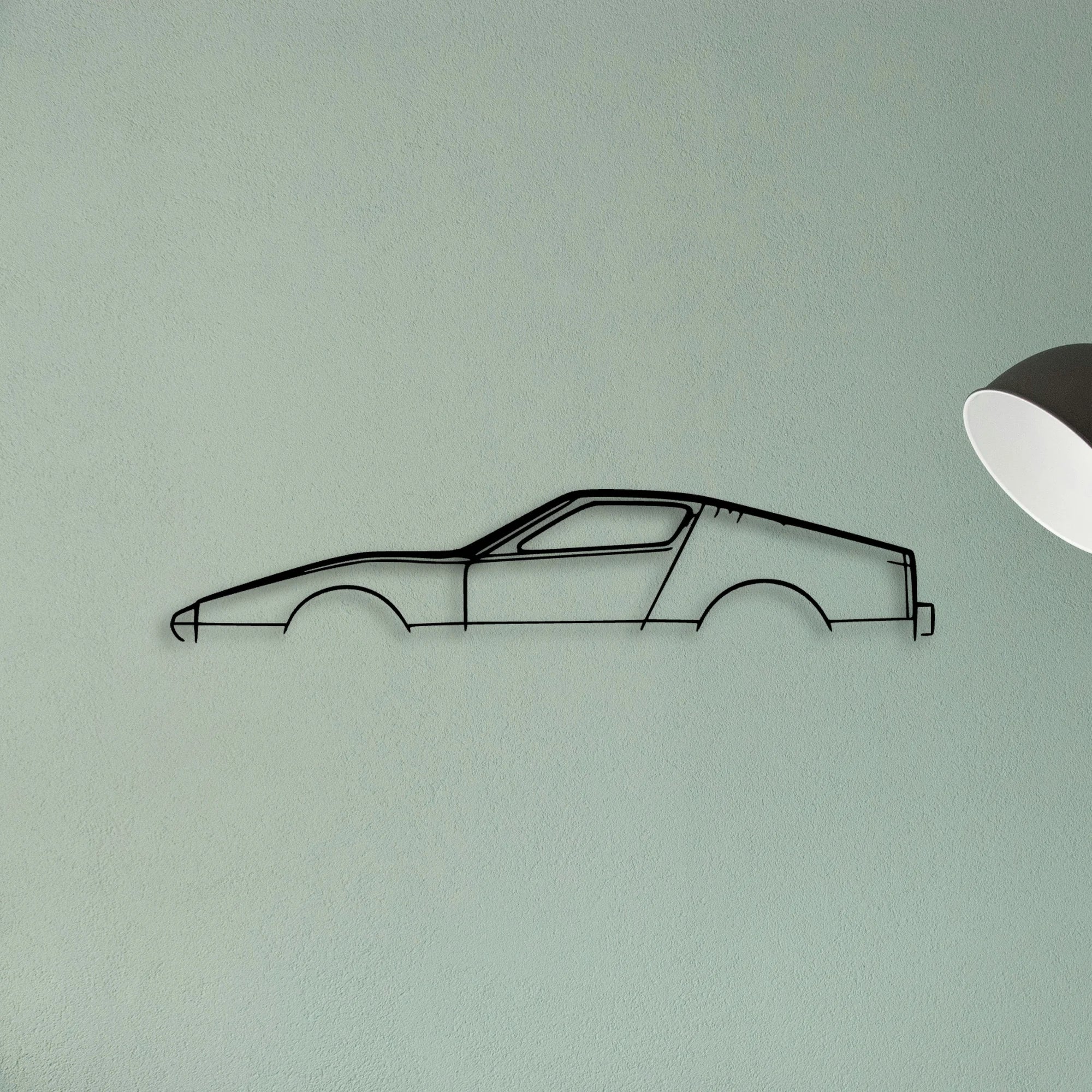 SV1 Classic Silhouette Metal Wall Art - Tinvibe