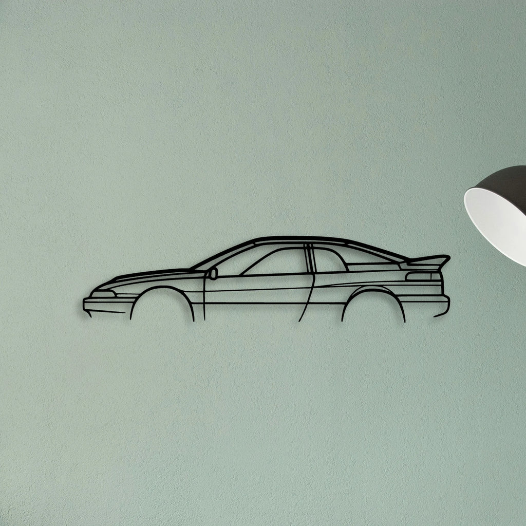 SVX Classic Silhouette Metal Wall Art - Tinvibe