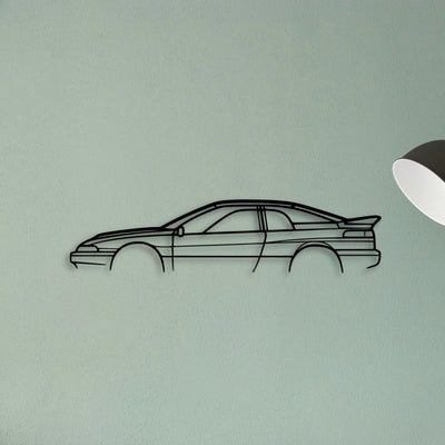 SVX Classic Silhouette Metal Wall Art - Tinvibe