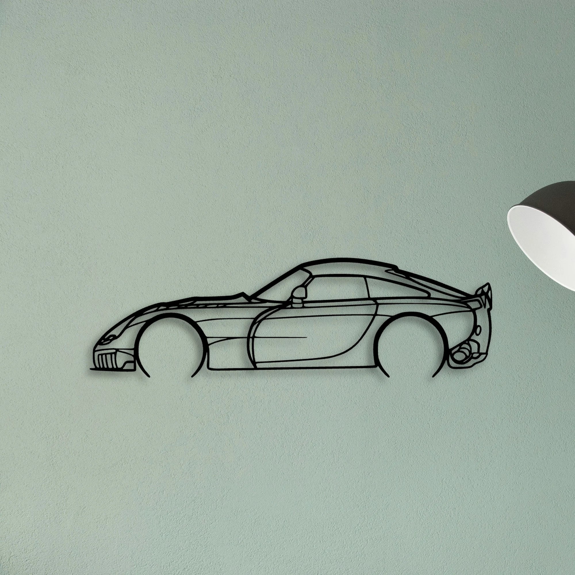 Sagaris 2005 Classic Silhouette Metal Wall Art - Tinvibe