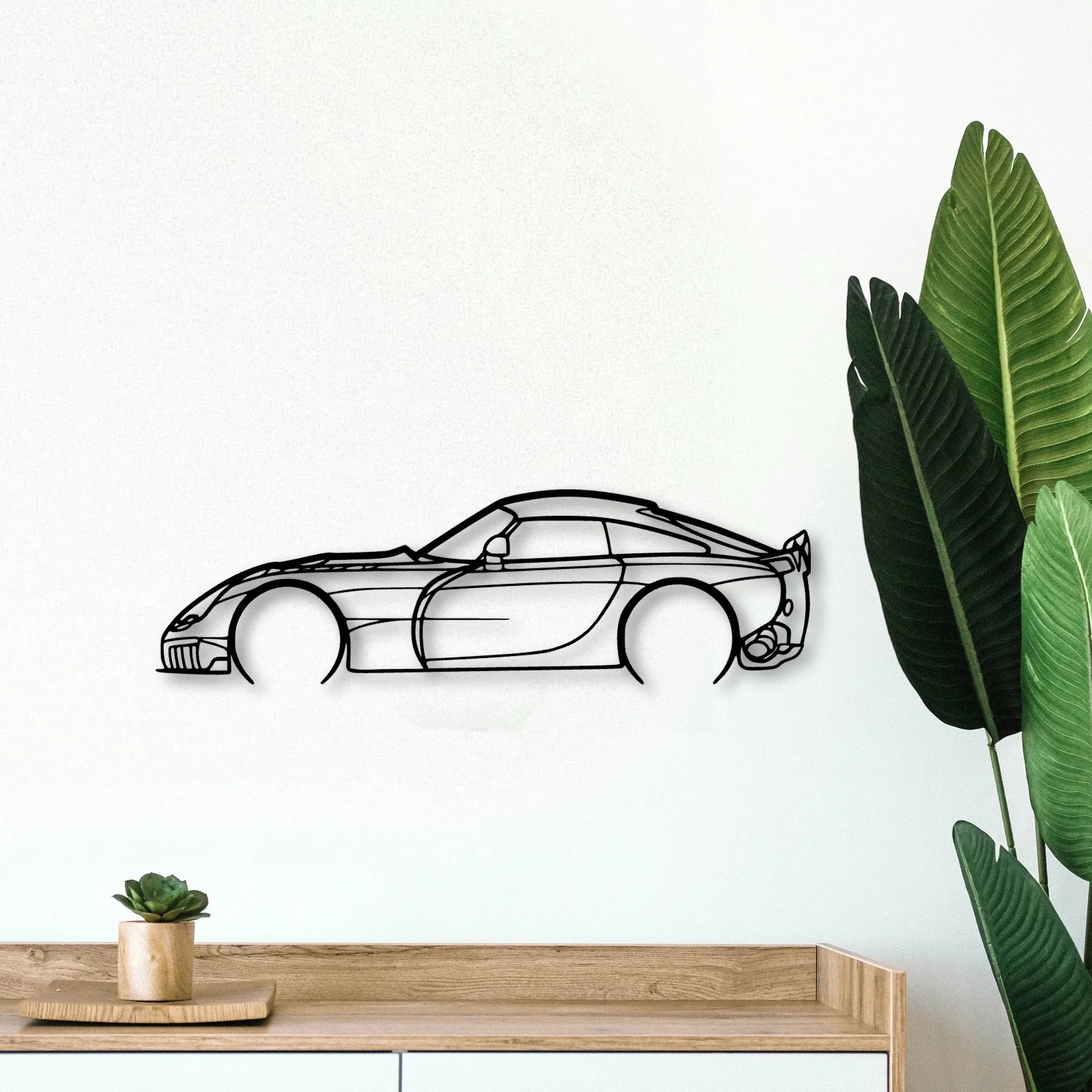 Sagaris 2005 Classic Silhouette Metal Wall Art - Tinvibe
