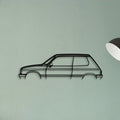 Samba 1982 Classic Silhouette Metal Wall Art - Tinvibe